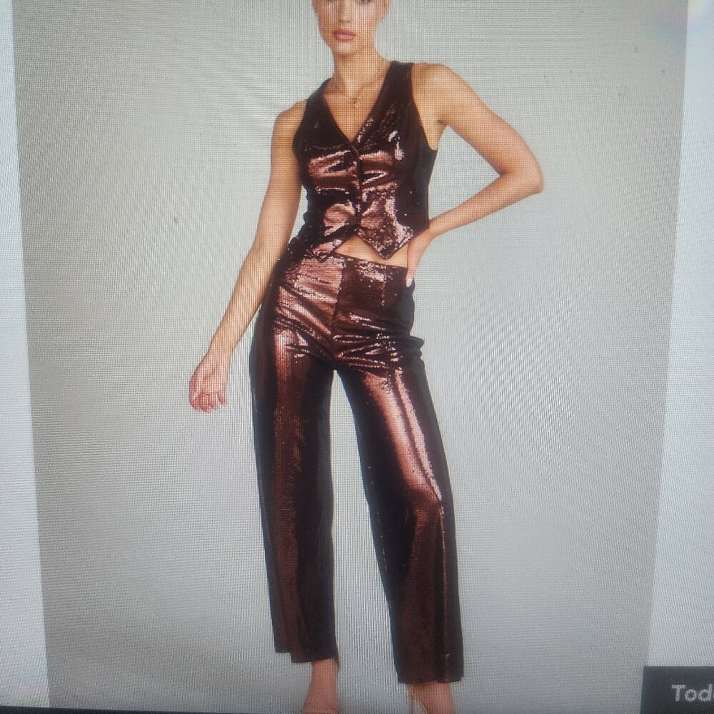 New York and Company Sequins pants set